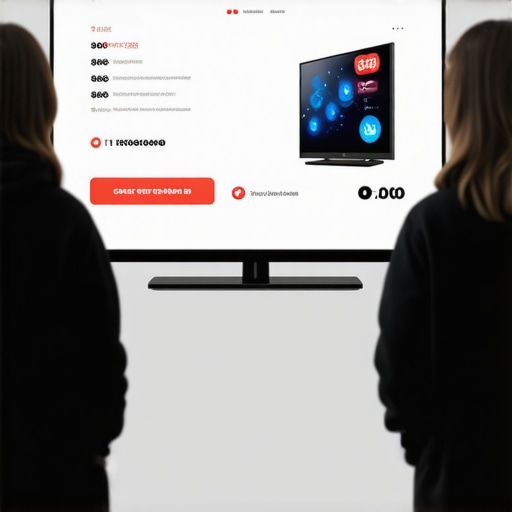 People shopping for TVs online during Black Friday sales