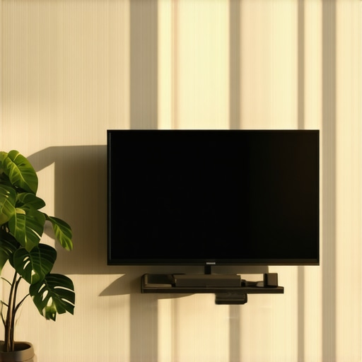 High-brightness 4K TV in a sunlit living room with anti-reflective coating