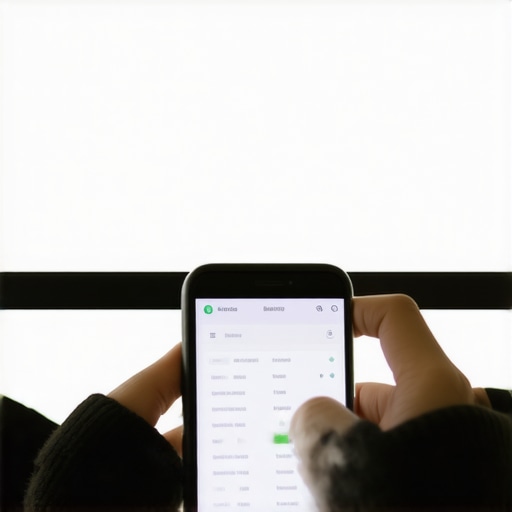 Person monitoring price alerts on their smartphone for OLED TV discounts