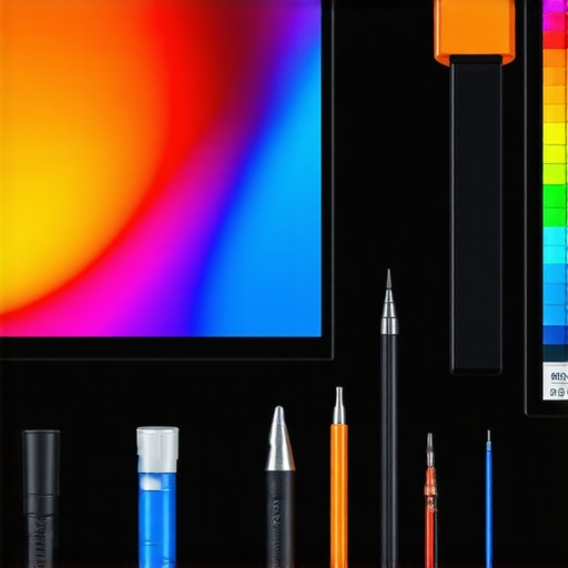 Calibrating a high-end OLED TV with specialized tools to maintain picture quality